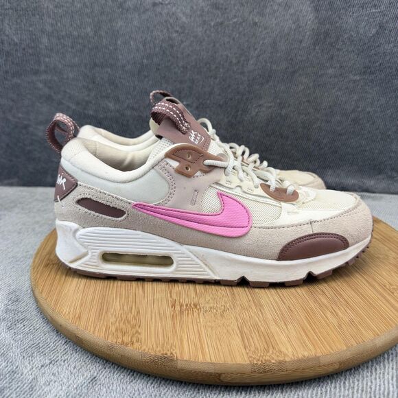 Nike Shoes - Nike Air Max 90 Futura Shoes Womens Size 7.5 Pink Cream Sneakers FZ3619-019